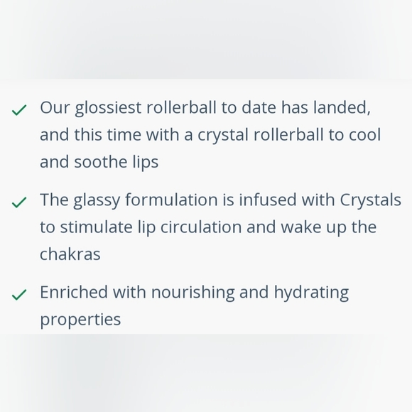 👄 Rose Quartz Rollerball Inc.redible Find Love Lip Gloss - Picture 4 of 5